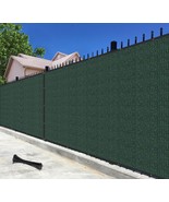 4&#39; x 50&#39; Green Privacy Fence Screen Net Fencing 95 Privacy Blockage Wind... - $60.51