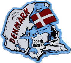 Denmark Magnet - £3.54 GBP