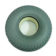X1) 4.00-5 C154 Foam-Filled Gray Tire 13”X4” 330X100 mobility scooter Cheng-Shin image 2