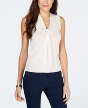 Anne Klein Womens Tie front Blouse Color Ann Wht Size X-Large - £40.59 GBP