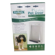 PETSAFE PLASTIC PET Dog or Cat Door Small  1-15 LB 5 1/8&quot; x 8 1/4&quot; - £27.28 GBP