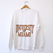 Vintage University of Miami Hurricanes Sweatshirt XL - £46.90 GBP