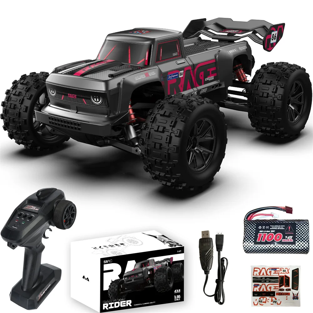 SMRC S910 1/16 2.4G 4WD RC Car Brushless/Brushed High Speed 35km/h 55km/h - £100.84 GBP+