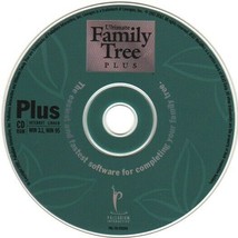 Ultimate Family Tree Plus CD-ROM for Windows - NEW CD in SLEEVE - $3.98