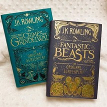 (2)  J.K. Rowling-Fantastic Beasts Original Screenplay Books  - £19.33 GBP