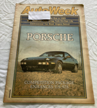 AutoWeek magazine January 12, 1981 Porsche cover - $365.56 MXN