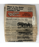 Lot of 12 Old Cars Weekly News and Marketplace 1981 Iola WI Harrah&#39;s Col... - £28.21 GBP