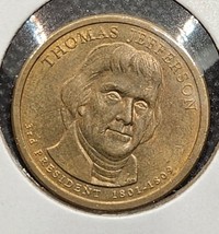  RARE1801-1809 Thomas Jefferson Presidential Dollar Coin  United States USA - £19.90 GBP