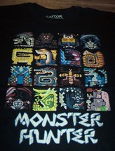 Vintage Style Nintendo Monster Hunter Capcom Video Game T-Shirt Mens Medium New - £15.92 GBP
