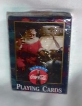 Coca-Cola Playing Cards Deck Santa  Drinking Coke, Sprite Boy &amp; Reindeer  sealed - £4.35 GBP