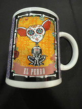 LOS MUERTOS Day Of The Dead Cocinaware El Perro Mug Coffee Cups Dog - $16.17