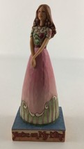 Jim Shore ‘You’re on my Mind’ Girl Woman 8.5&quot; Figurine #4007238 Vintage 2006 - £32.71 GBP