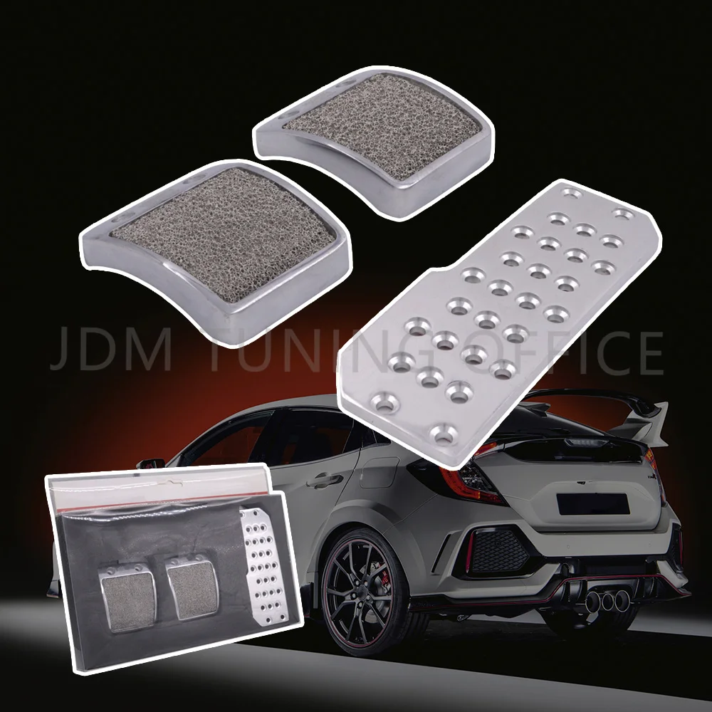 Ic manual mugen pedals foot rest accelerator pedals brake pedal clutch pedals for honda thumb200