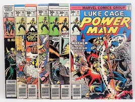 Power Man Comic Book Lot Of 7 Published By Marvel Comics - CO6 - £37.36 GBP