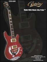 Copley Master Series CEG-688 American Bald Eagle electric guitar advertisement - £3.38 GBP