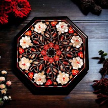 Mother of pearl Back Marble Top Handmade Coffee Table Top Precious Inlay... - $282.15