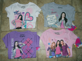 Girls Nickelodeon ICarly Tee Shirt Size XS S M L XL Purple White Pink Grey New - £12.73 GBP