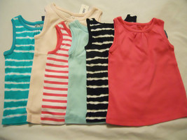 Old Navy Baby Girls Shirts Infants Toddlers Sleeveless Tank Top Solid St... - $8.98
