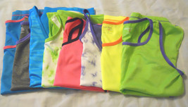 Danskin Now Girls Shirts Poly Tank Top Active Sports Kids Children - £7.85 GBP