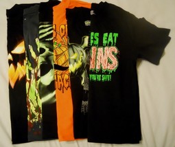 Halloween Tee Shirts Boys Sizes XS S M L XL  2XL Graphic Kids - $14.98