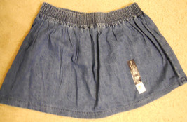 Girl Faded Glory Blue Scooter Skirt Skort Size XS S M L XL Denim  - $8.99