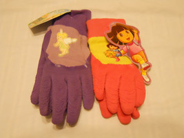 Kids Gloves Garden Gripping Girls Nick Dora the Explorer Disney Tinker B... - £7.17 GBP