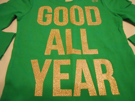 Old Navy Girls Tee Shirt Green Long Sleeve  - £7.97 GBP