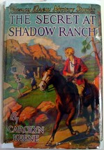 Nancy Drew mystery The Secret at Shadow Ranch no.5 1943A-35 Carolyn Keene hcdj  - £19.66 GBP