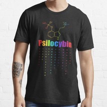  Psilocybin Black Men Classic T-Shirt - £13.11 GBP
