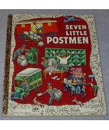 Old Vintage Little Golden Book, Seven Little Postmen Tibor Gergely -A - $110.22 MXN