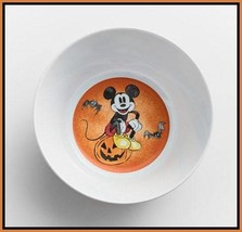 NEW RARE Pottery Barn Kids Disney Mickey Mouse Halloween Pumpkin Bowl - £10.38 GBP