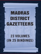 Madras District Gazetteers Volume 23 Vols. Set in 25 Bindings [Hardcover] - £580.80 GBP