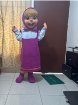 New Masha Mascot Costume Halloween Cartoon Dress Outfit Ursa Grizzly Par... - $390.00