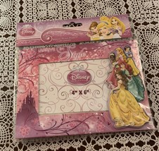 Disney Princess  Arrive In Style Magnetic Photo Frame 4 x 6 In Photo Bra... - $11.49