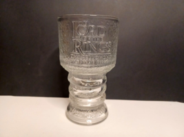 Lord of the Rings Glass Goblet Collection Strider the Ranger 2001 LOTR Y2K - £11.19 GBP