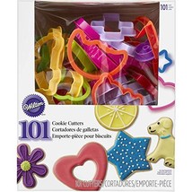 Wilton Baking 101 Count Plastic Cookie Cutters - £19.31 GBP