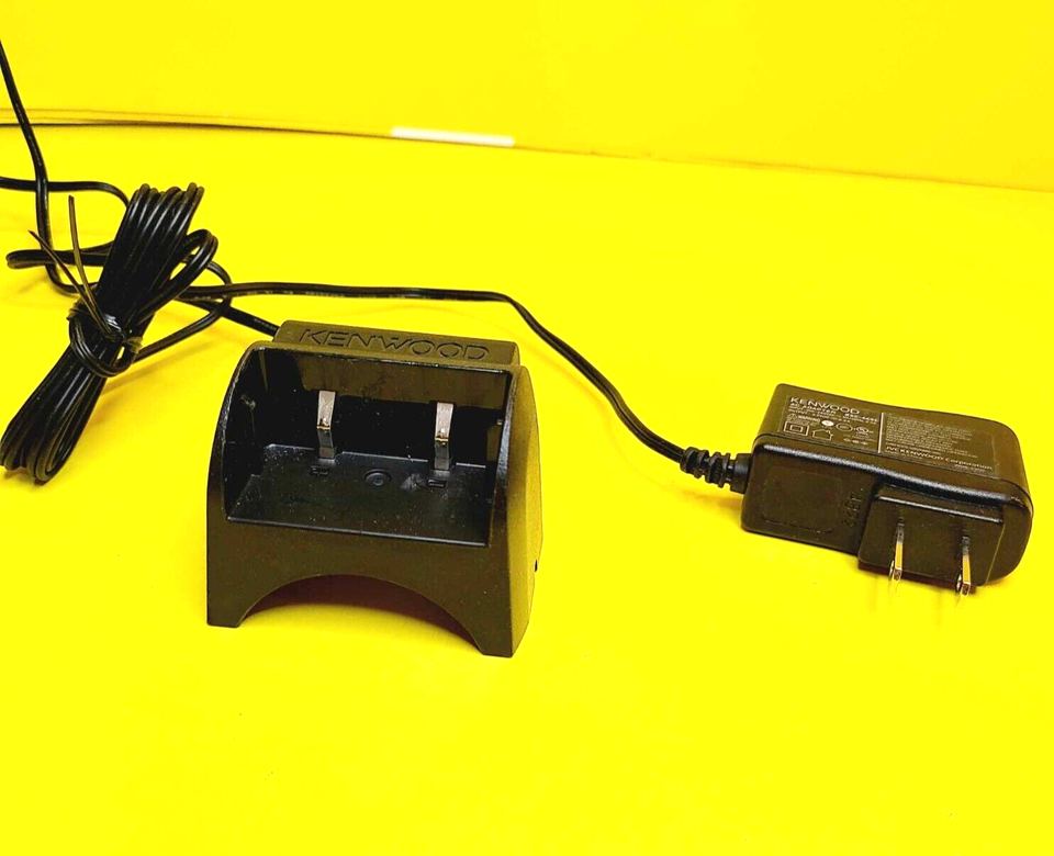 KENWOOD KSC-44CR RAPID CHARGER FOR KENWOOD PKT-23 RADIO 5.5V 0.8A +POWER... - $27.32