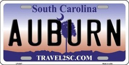 Auburn South Carolina Novelty Metal License Plate - £14.90 GBP
