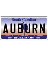 Auburn South Carolina Novelty Metal License Plate - £15.01 GBP