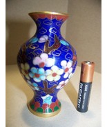 Vintage Cloisonne Vase 3&quot; tall  - €19,52 EUR
