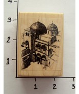 CHURCH OF THE HOLY SEPULCHRE ~ new mounted rubber stamp - €6,51 EUR