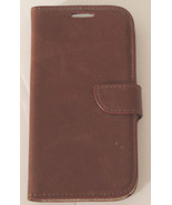 Brown Leather Flip Stand Wallet Case Cover For Samsung Galaxy - $14.92 CAD