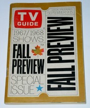 TV Guide Fall Preview Vintage 1967 Issue #754 - $74.99