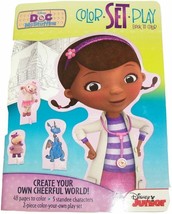 Disney Doc McStuffins Book to Color ~ Color, Set and Play! - £5.58 GBP