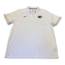 Nike Dri Fit Penn State PSU Polo Short Sleeve Size XXL 2XL Navy Nittany ... - £36.63 GBP