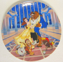 Beauty and the Beast Plate Disney Loves First Dance Limited Edition 9530E - £23.62 GBP