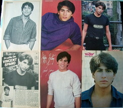 VINCE SPANO ~ (33) Color and B&amp;W Clippings, Articles, PIN-UPS from 1982-1985 - £13.55 GBP