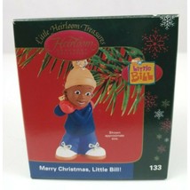 NOB 2004 Carlton Cards Little Heirloom Treasures Merry Christmas, Little... - $29.08