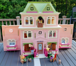 Fisher Price Loving Family Grand Dollhouse Furniture &amp; Accessories SOUND... - $247.45