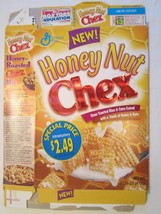 Empty GENERAL MILLS Cereal Box 1998 HONEY NUT CHEX 15.25 oz Series 3 - $24.96